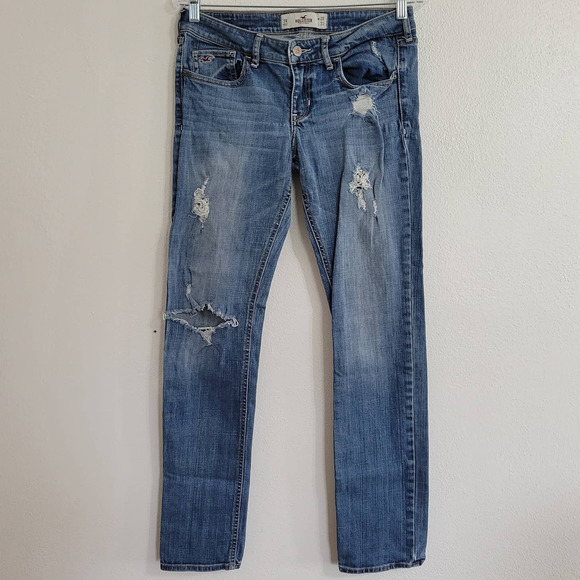 Hollister Denim - Hollister Destroyed/Distressed Skinny Jeans